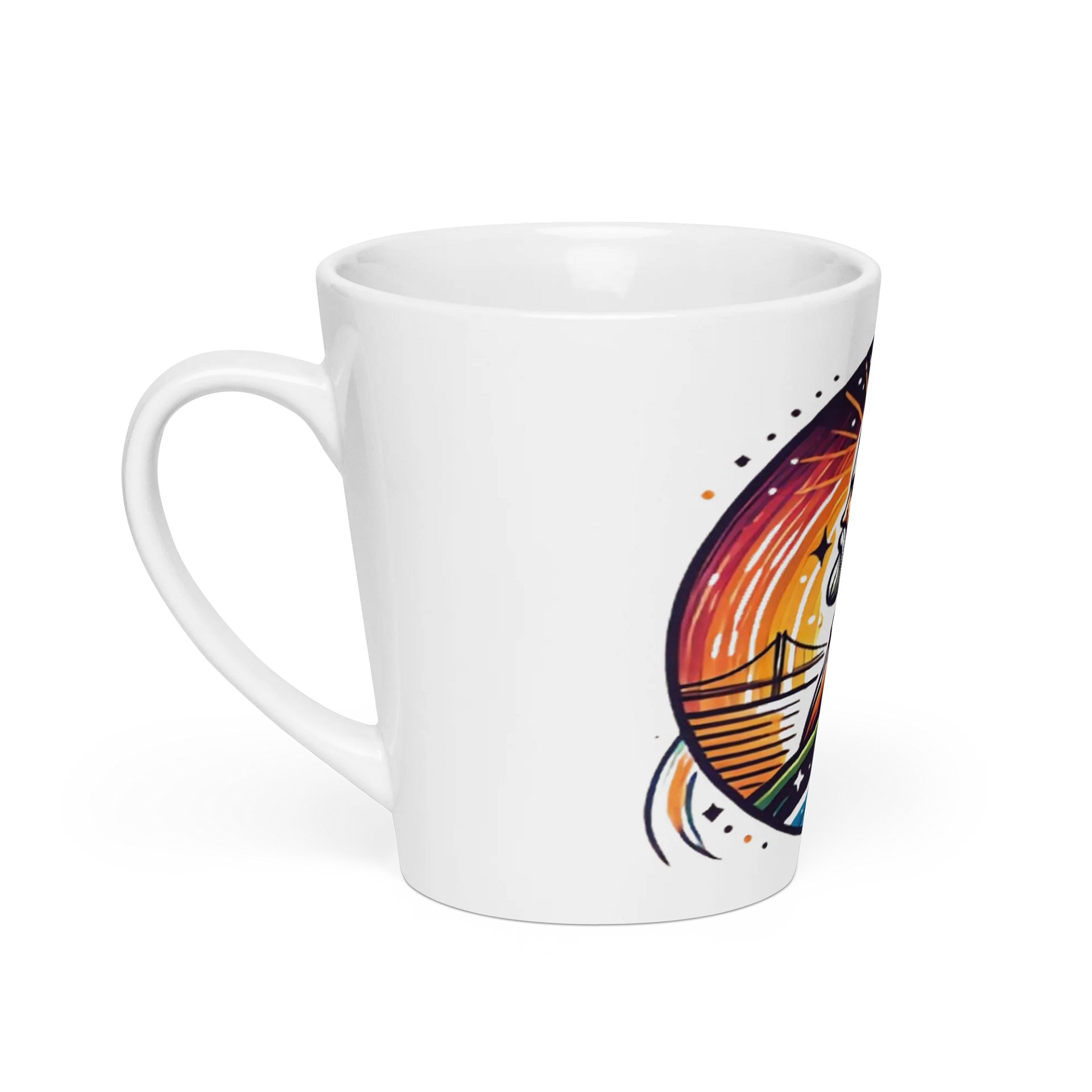 Cosmic Journey Latte Mug product image (1)