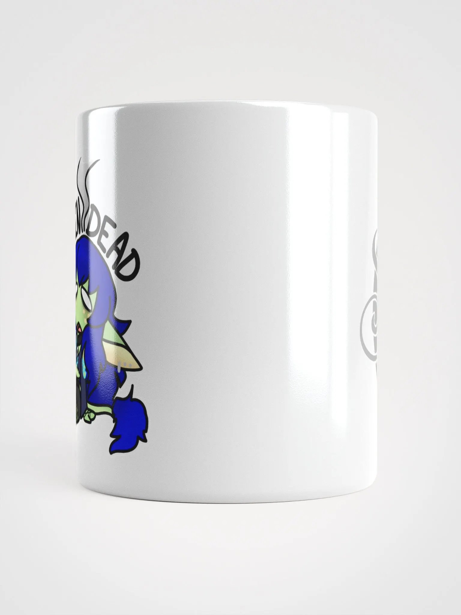 Brain Dead Mug (White) (Updated) product image (6)