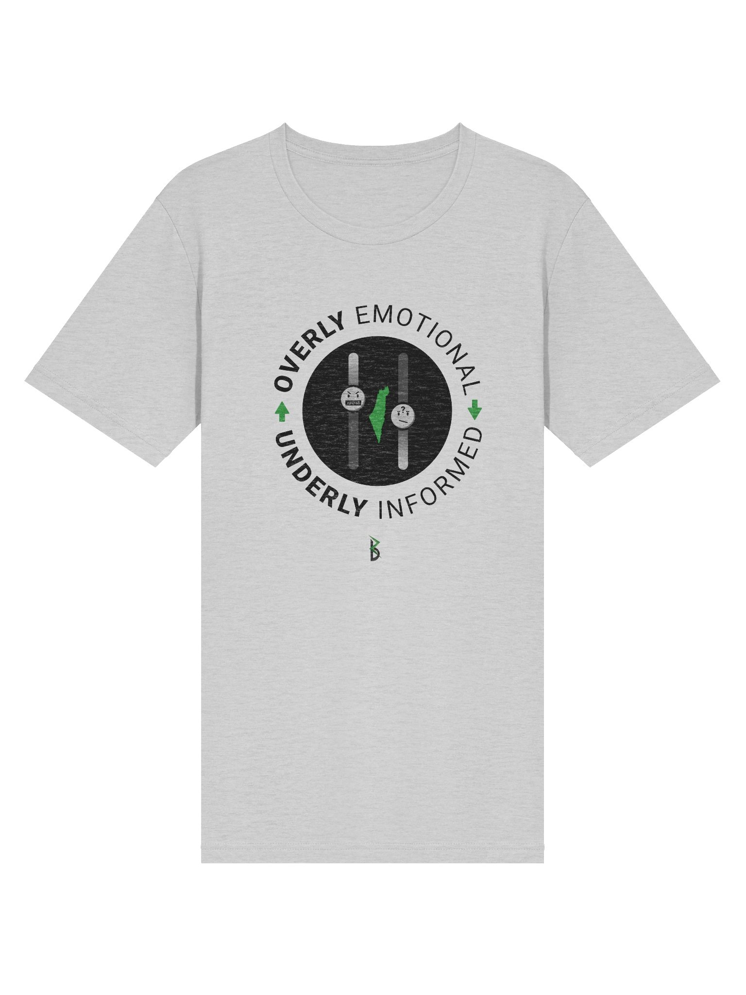 Overly Emotional, Underly Informed Tee product image (3)