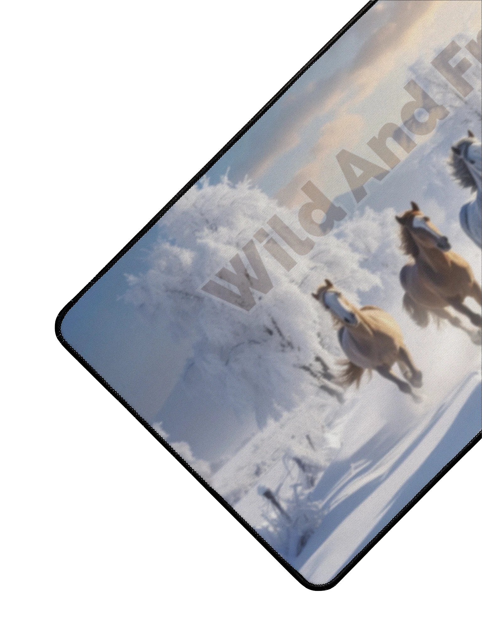 Wild And Free Horse Running Desk Mat product image (3)
