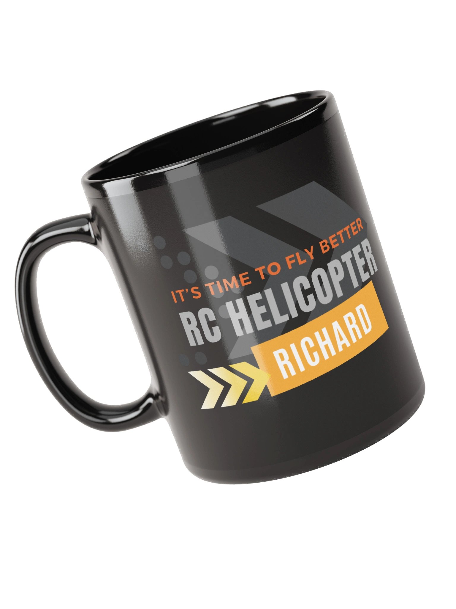 RC Heli Mug (black) product image (6)