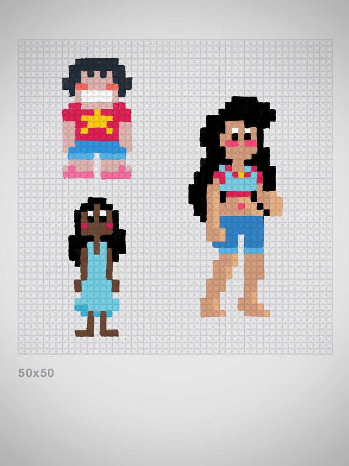 Stevonnie FUSION Bead Patten product image (1)