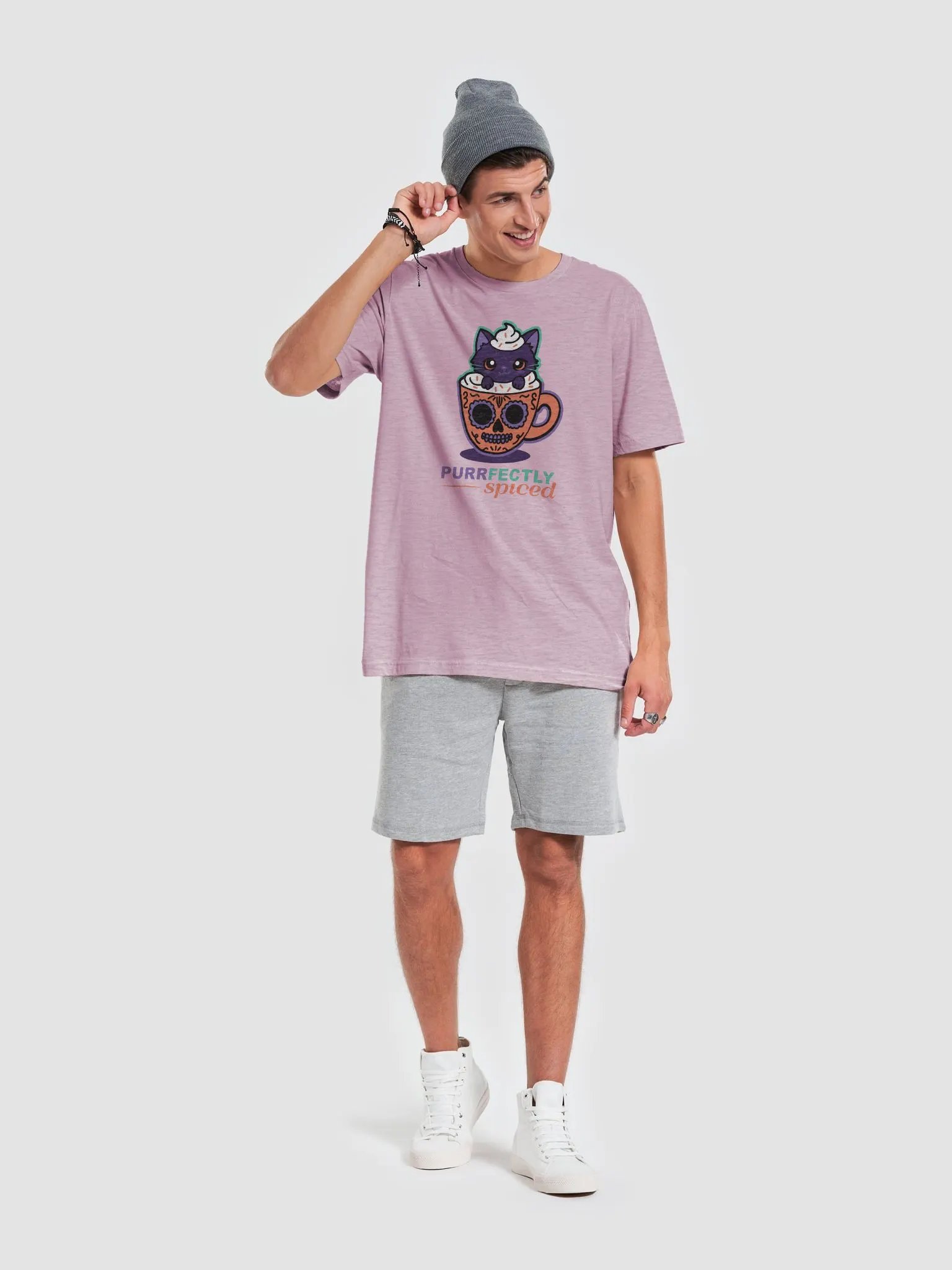 Purrfectly Spiced Supersoft Classic Fit T-Shirt product image (9)