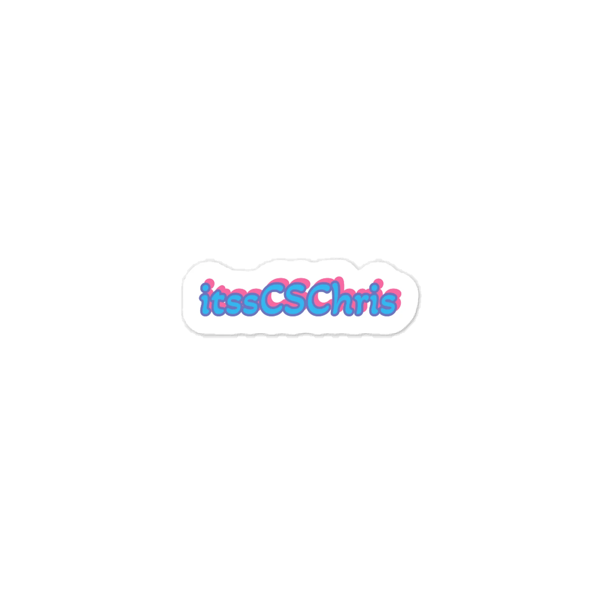itssCSChris Sticker product image (1)