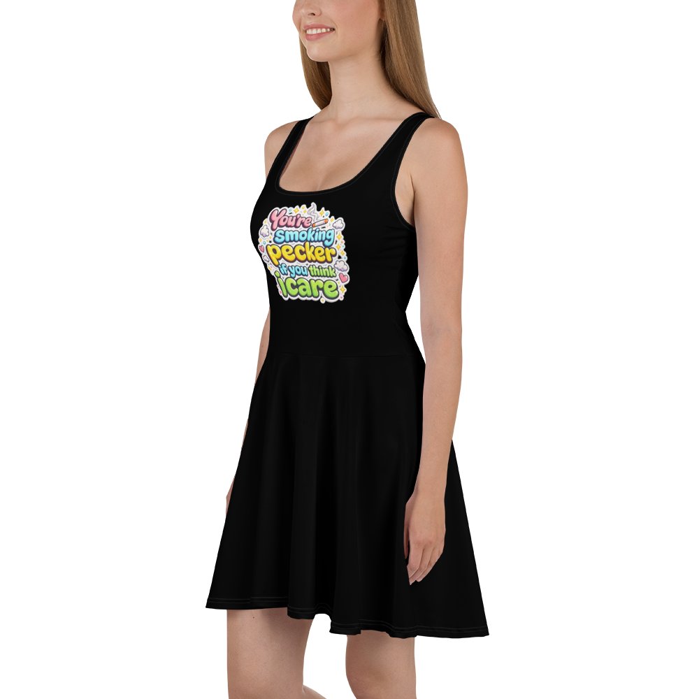 Smoking Pecker Skater Dress - Confident Mama product image (1)