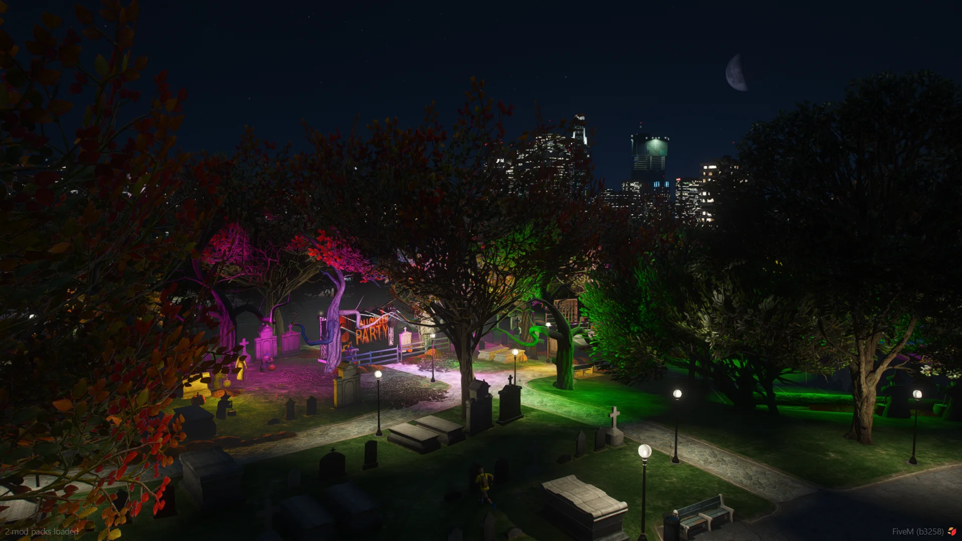Halloween Party at the Cemetery Update V3 [FIVE M MAP] product image (3)