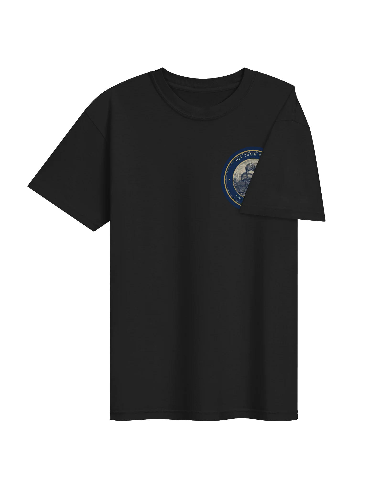 USA Train Rides Sorry Im Late A Train Was Involved Adult T-Shirt product image (4)