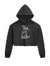 In the Bone Zone! Women's Crop Hoodie