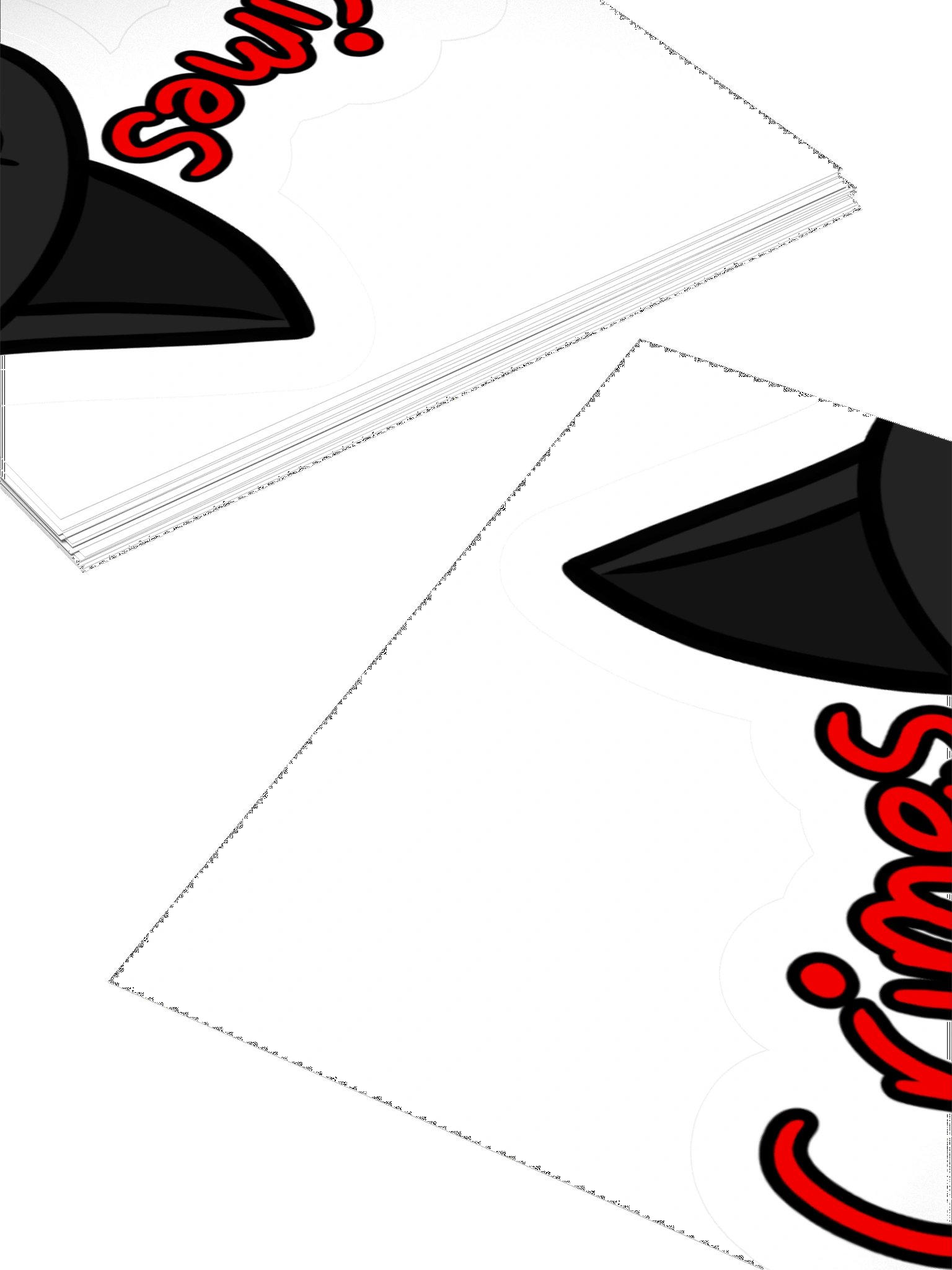 Vader doing Crimes Sticker product image (7)