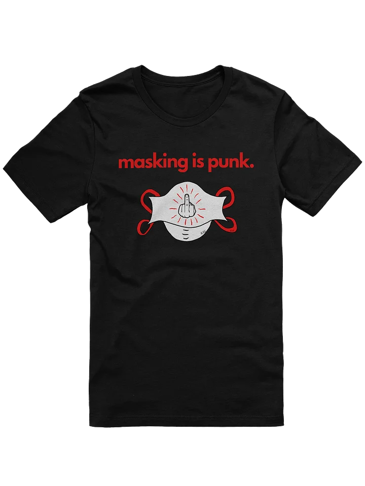 Masking Is Punk tee product image (1)