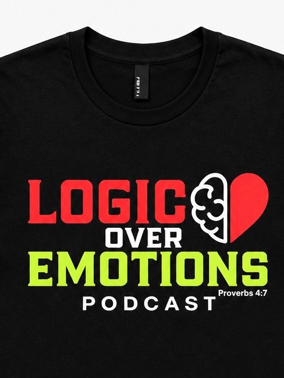 Logic Over Emotions Classic Tee product image (3)
