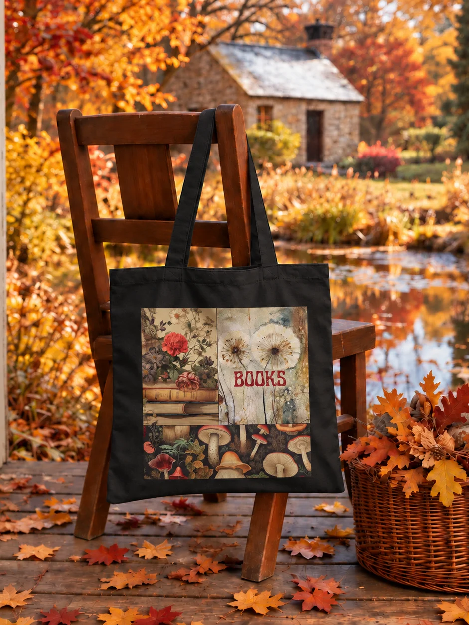 Woodland Book Tote product image (1)