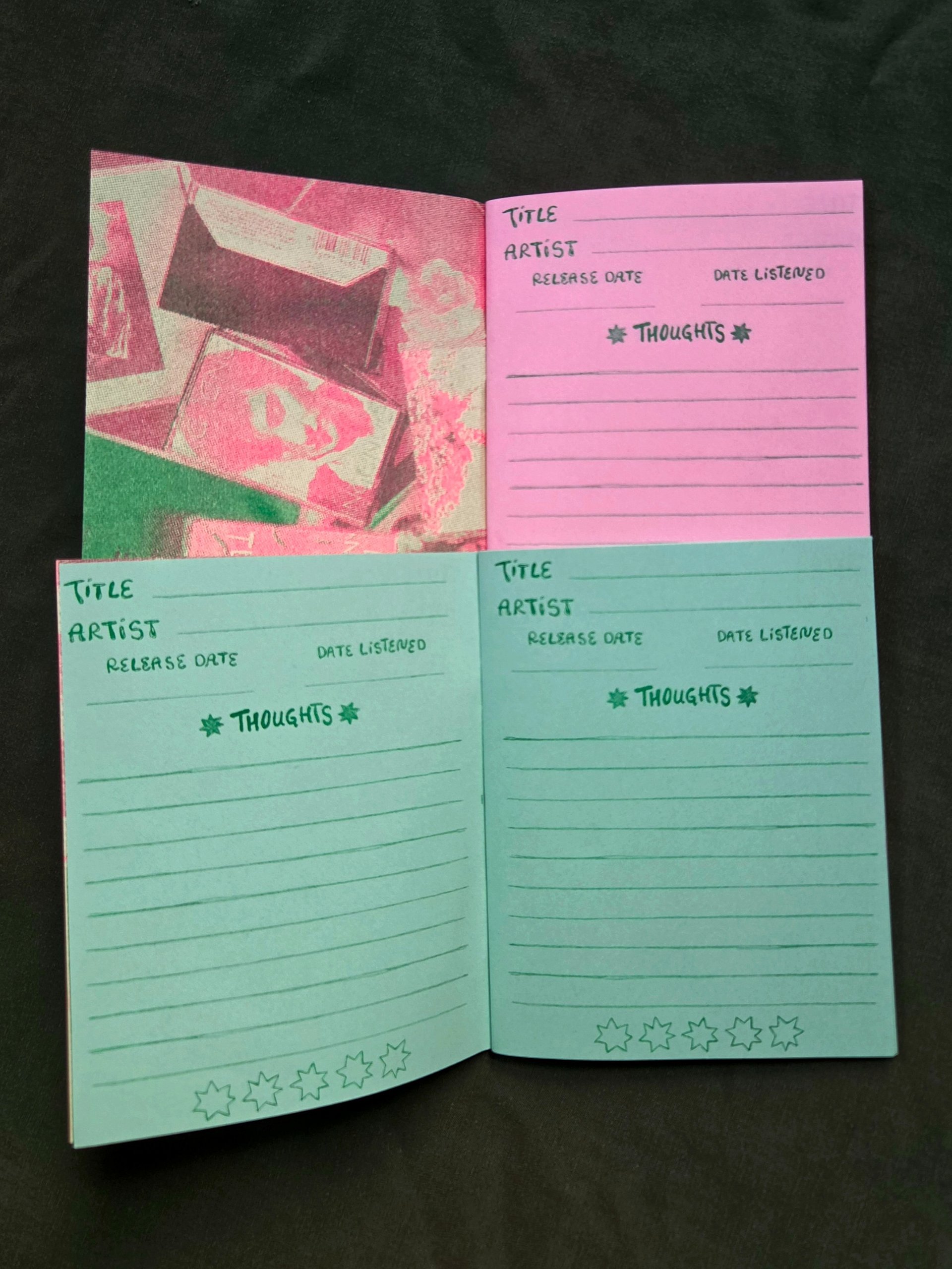 Tunes Log Zine product image (3)