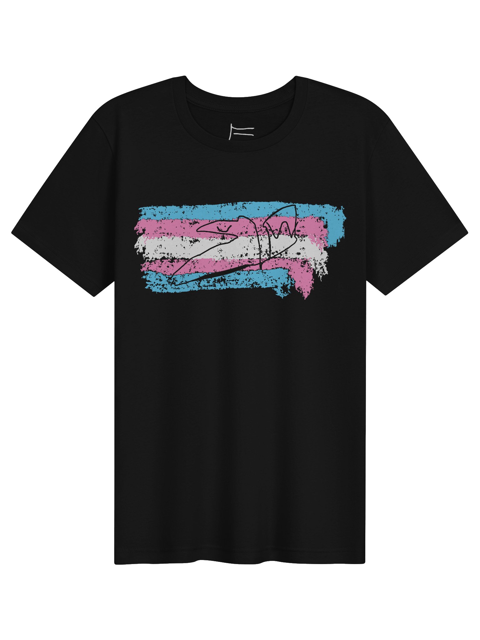 e pride fox tee (adult) product image (1)