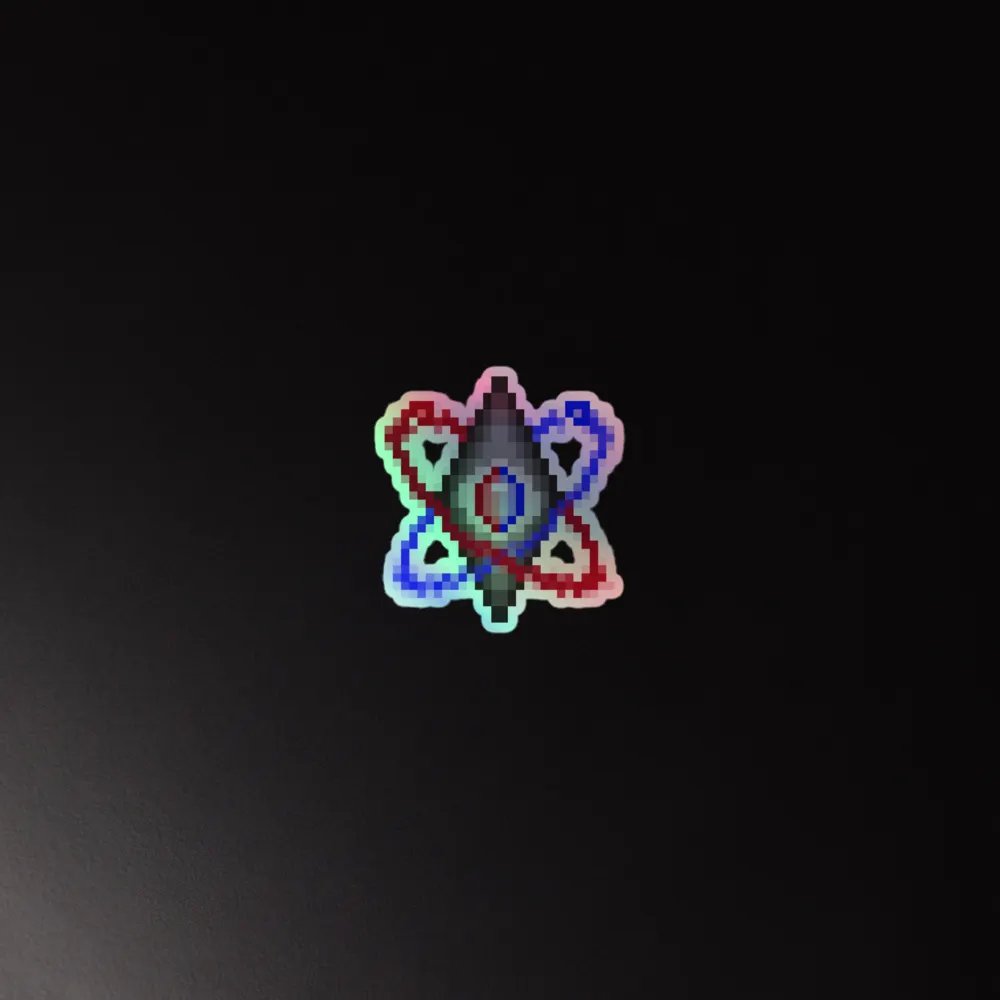 Sapphire ExperiMental Holographic Sticker product image (4)