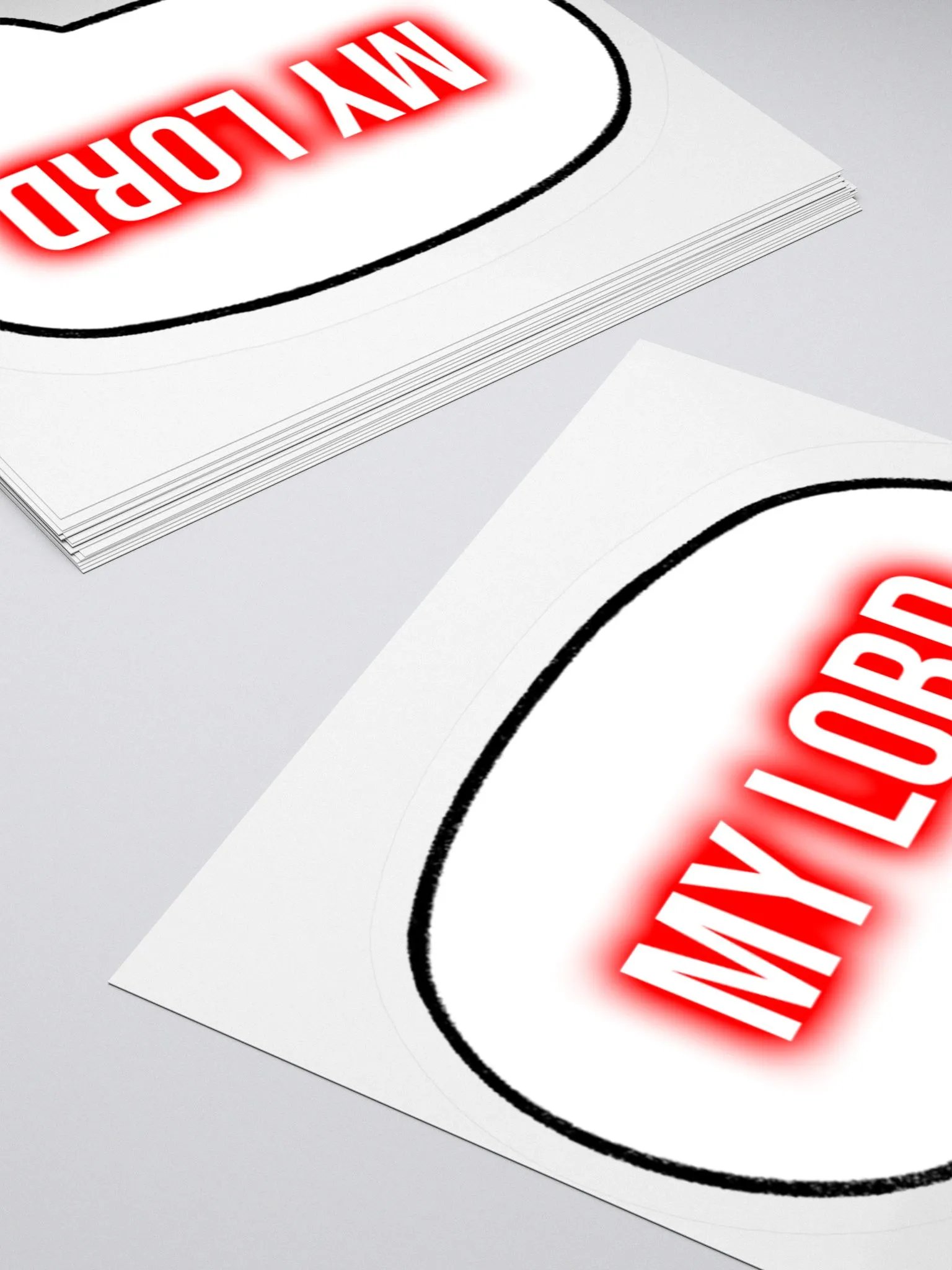 M'Lord Sticker - Red product image (7)