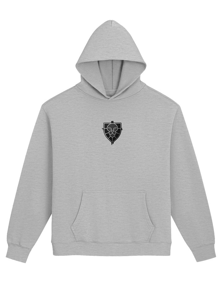 Lion Shield Hoodie (White/Grey) product image (1)