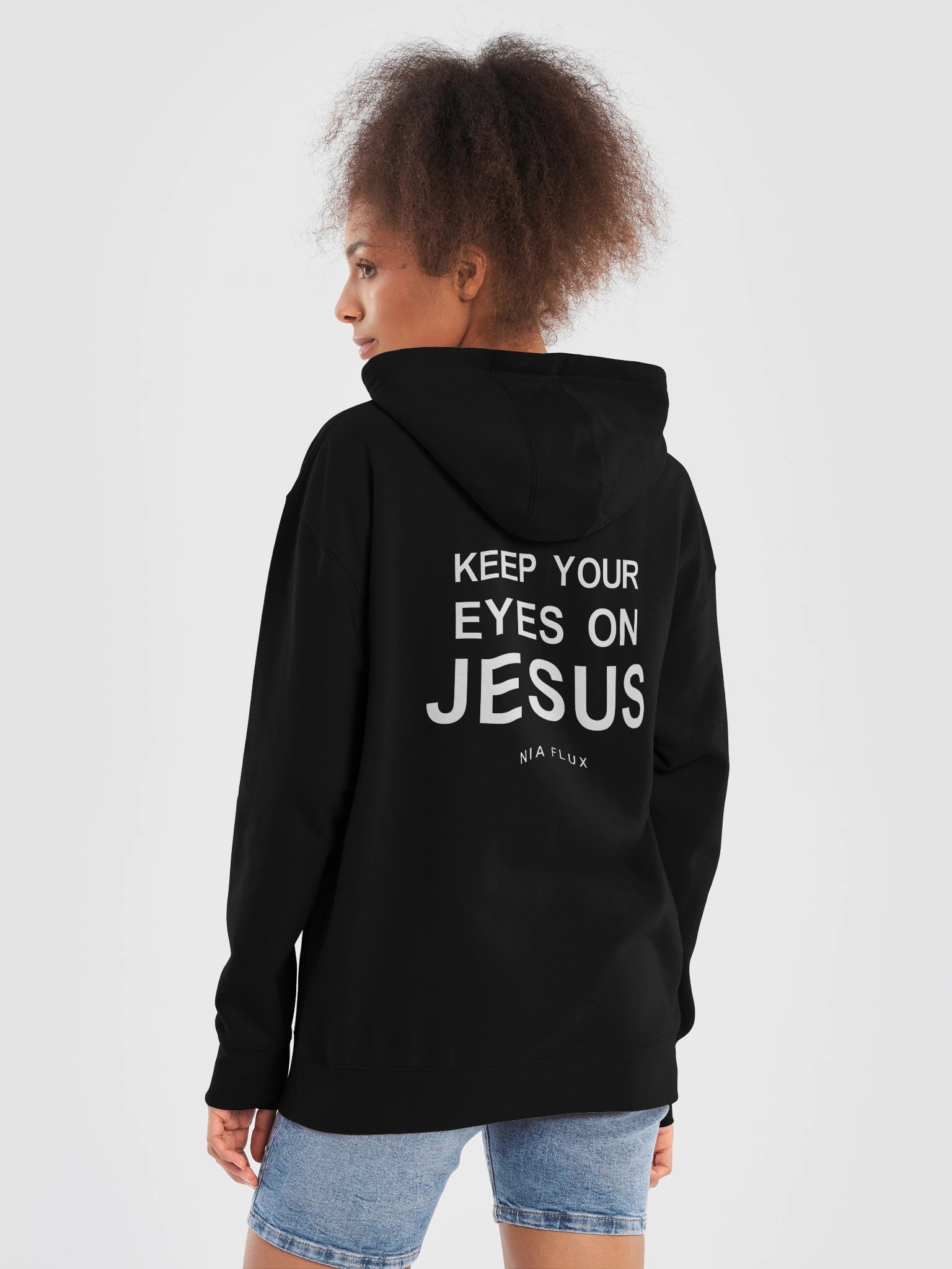 Unisex Keep Your Eyes on Jesus Hoodie product image (6)