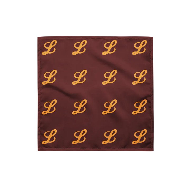Ladera Cursive "L" Bandana product image (1)