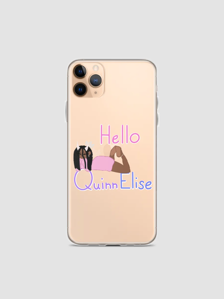 HQE Brand iPhone Case (Clear) product image (1)