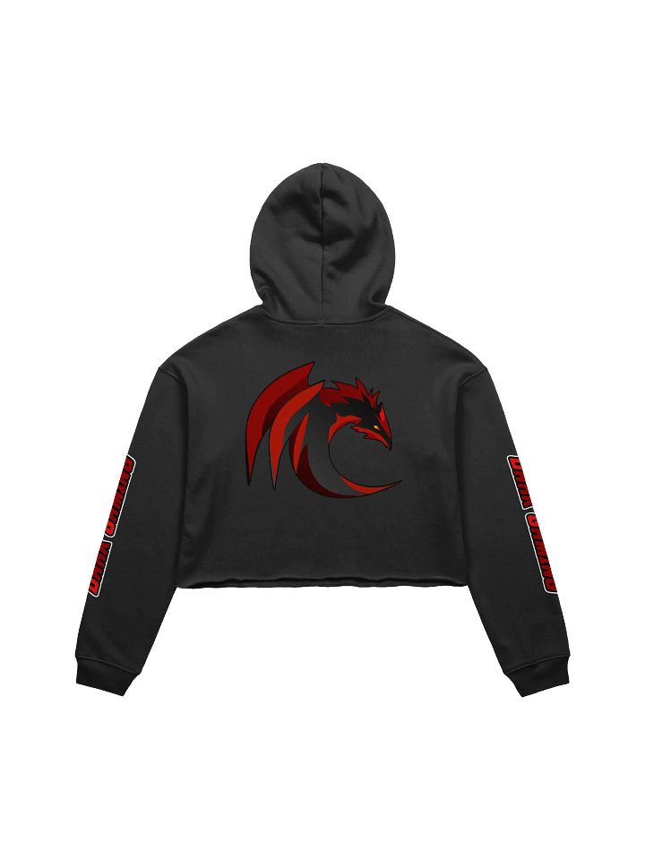 Double DarkGaming Crop-Top Hoodie product image (4)