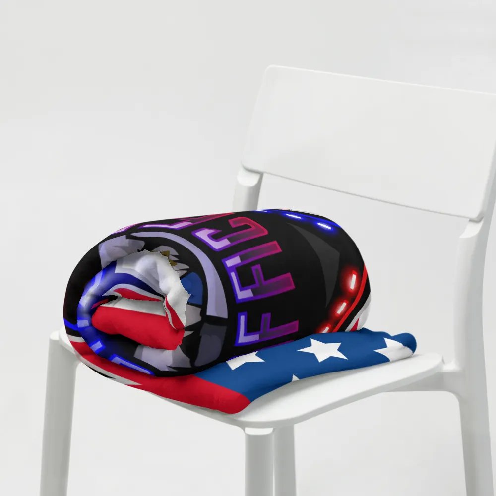 Patriot Wolf Throw Blanket product image (19)