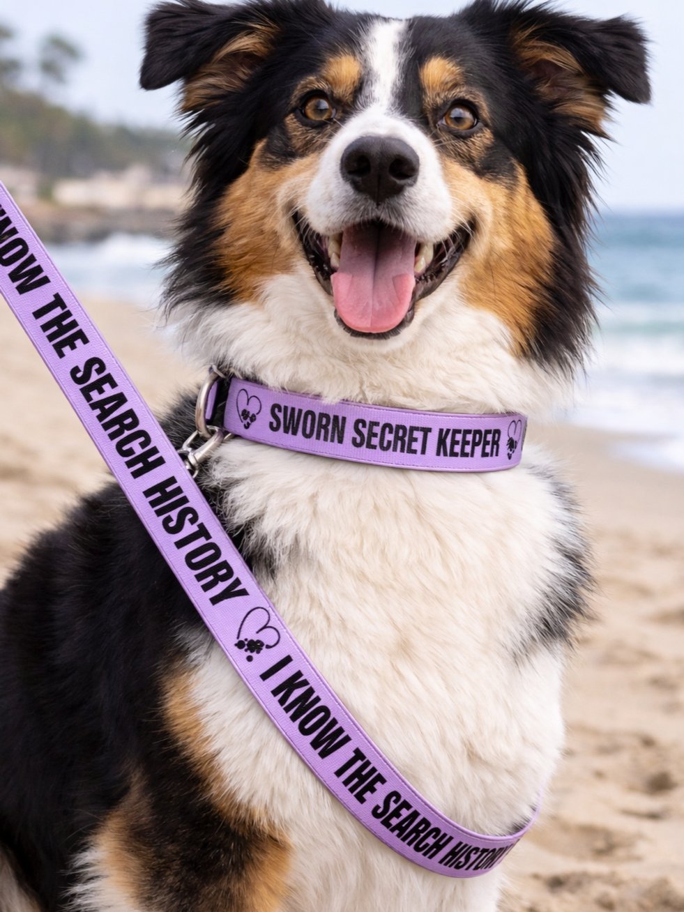Sworn Secret Keeper Dog Collar & Leash Set product image (4)