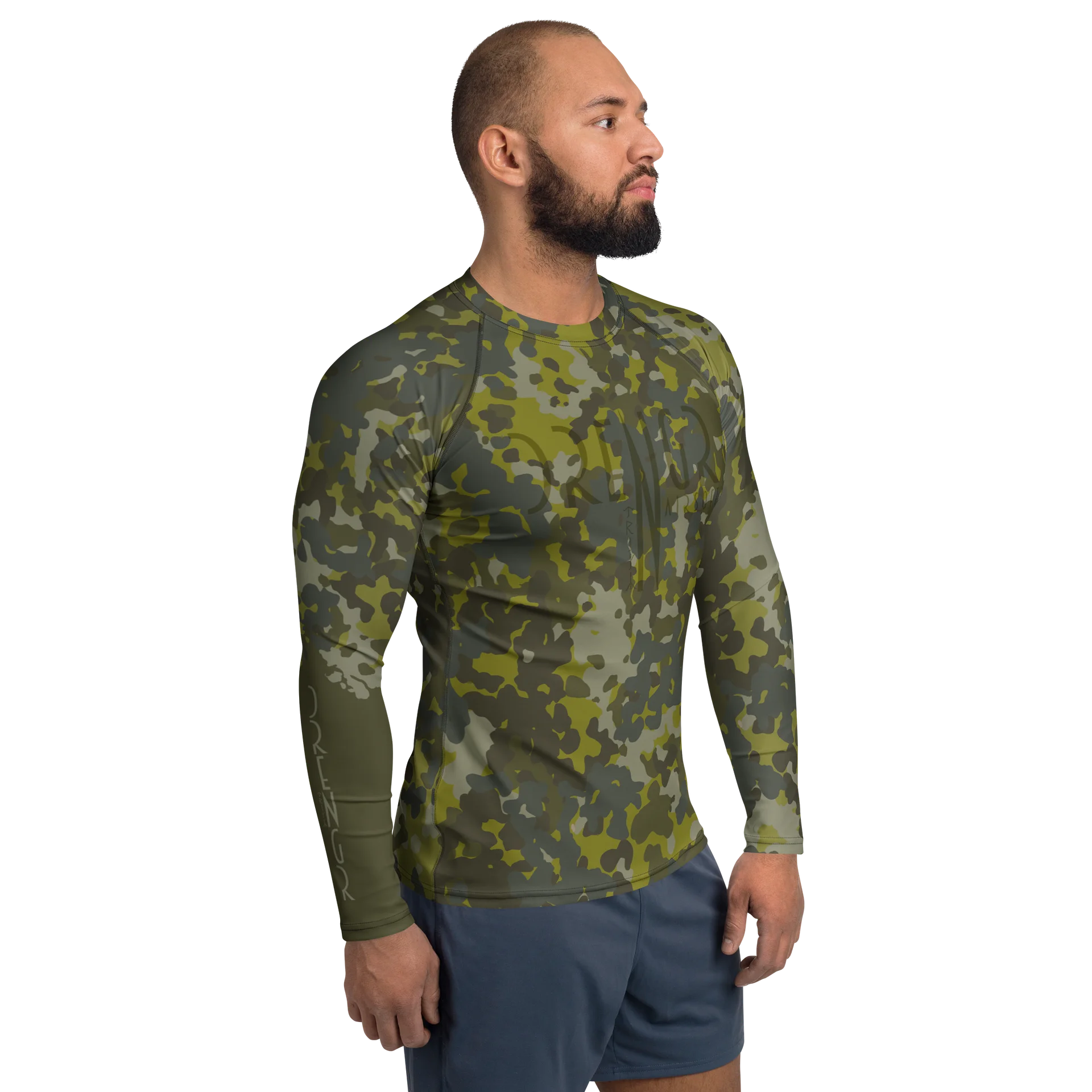 DRENGR Deep Green Long Rash Guard product image (4)