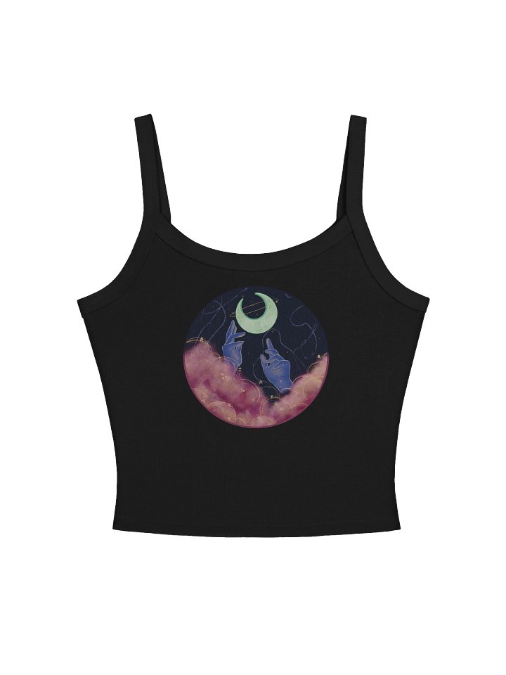 Moon in Your Hands Ribbed Tank product image (3)
