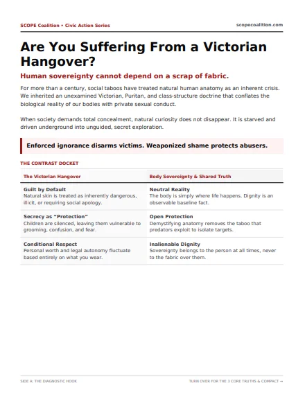 Civic Tabling Handout: End the Stigma & The Victorian Hangover (Printable PDF) product image (1)
