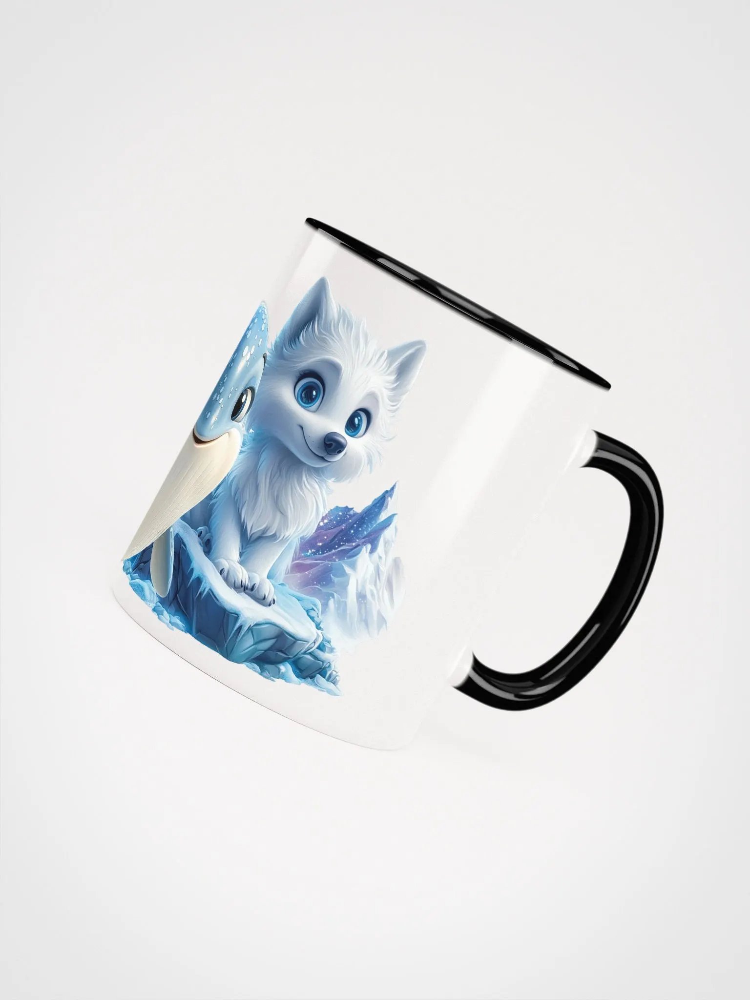 Whimsical Arctic Friends Accent Mug product image (5)
