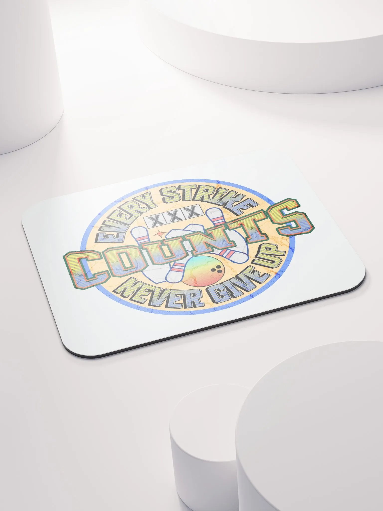 Every Strike Counts Bowling Zone Mouse Pad product image (4)