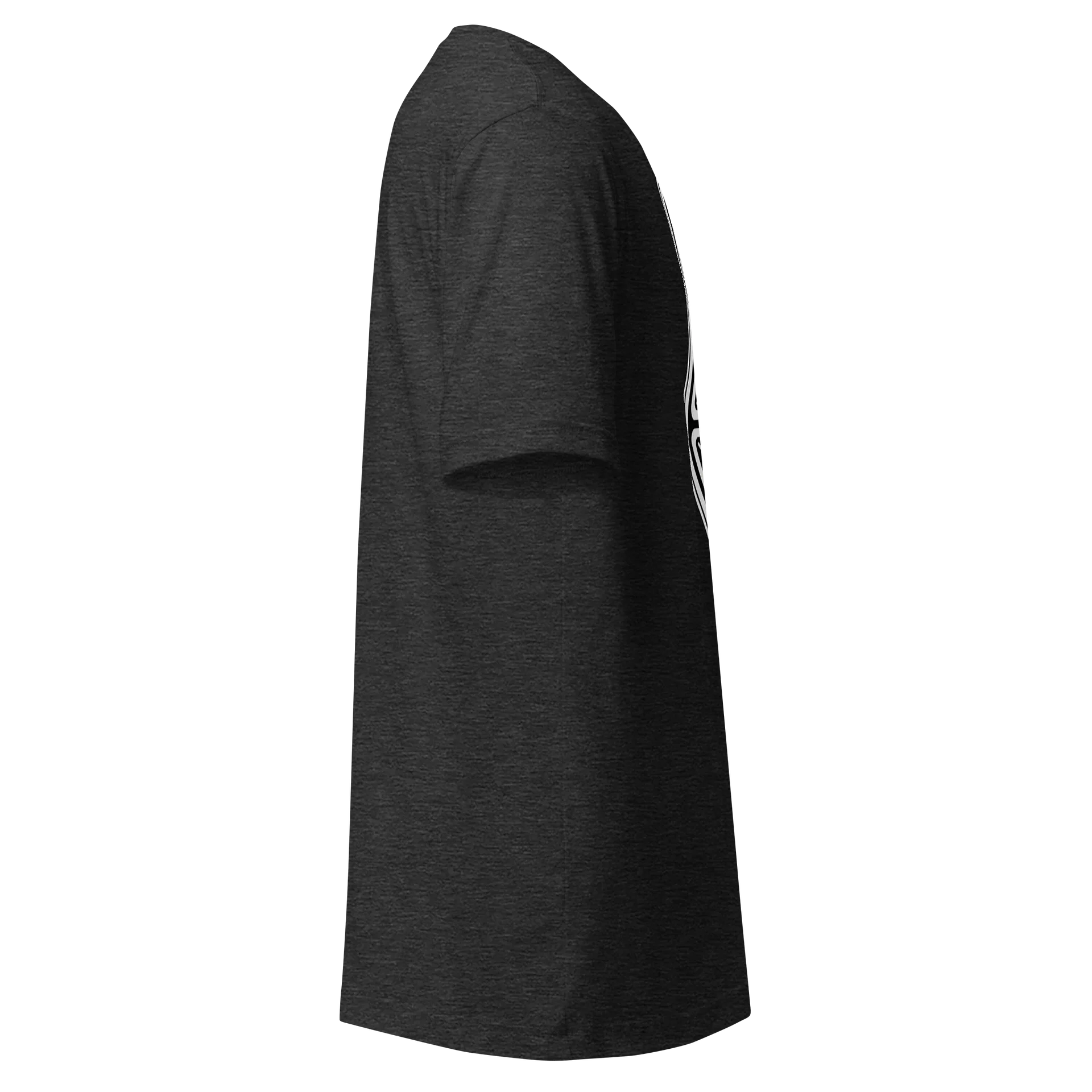 3 Eyed Alien – Emblem – on Heather Gray Bella+Canvas Unisex Supersoft T-Shirt product image (6)