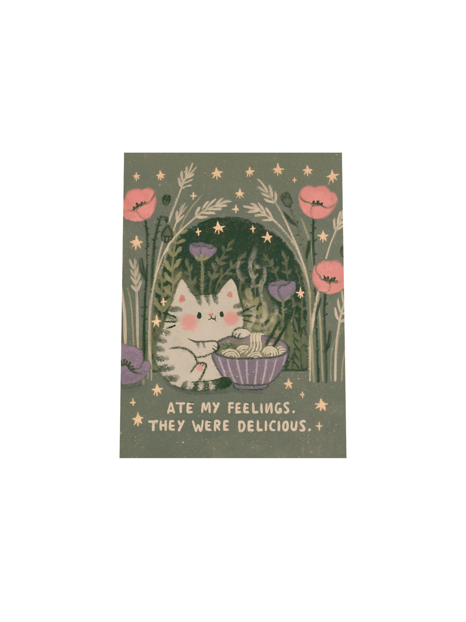Ate My Feelings Cat Poster product image (30)