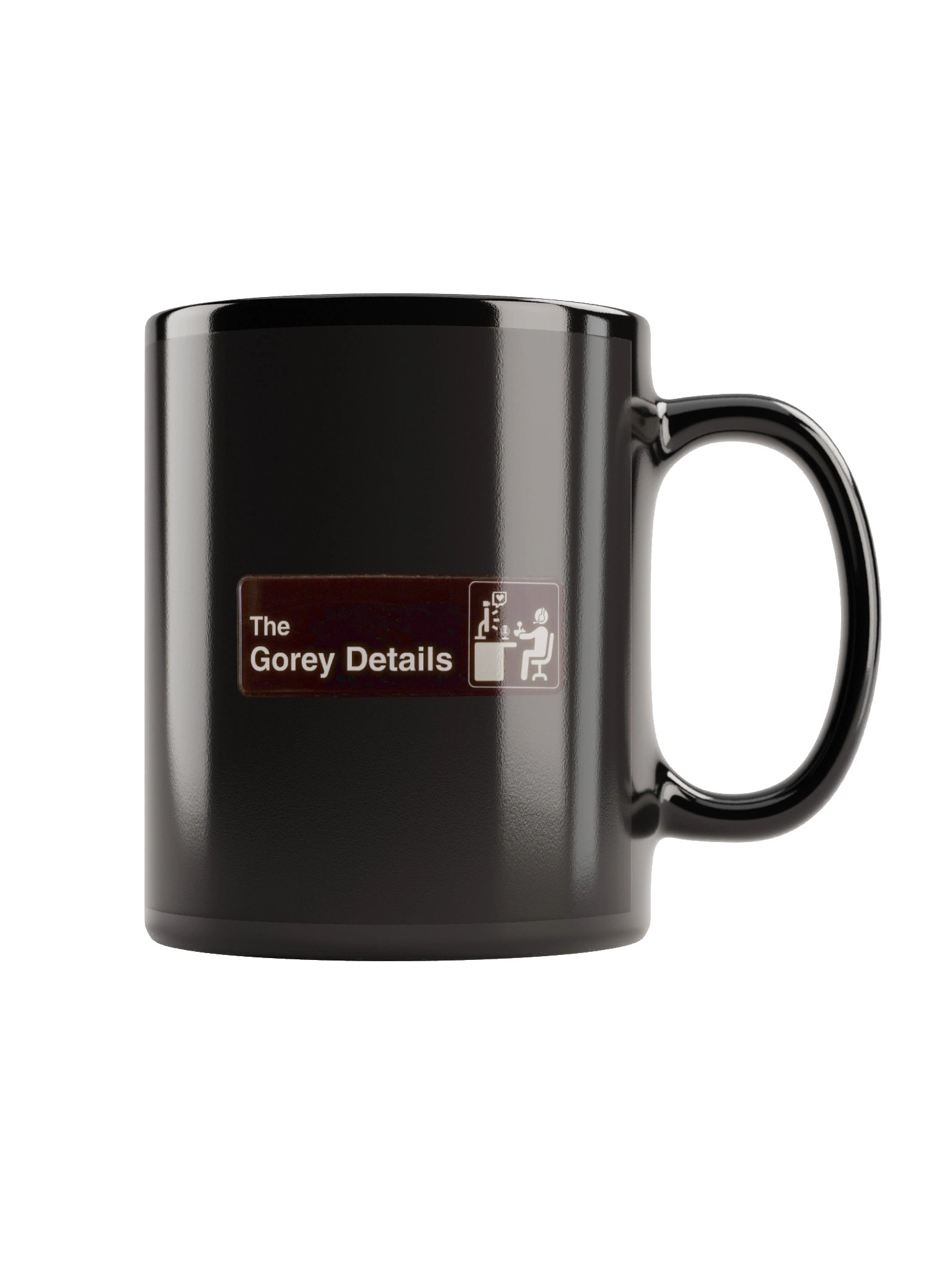 The Studio - Black Glossy Mug product image (6)