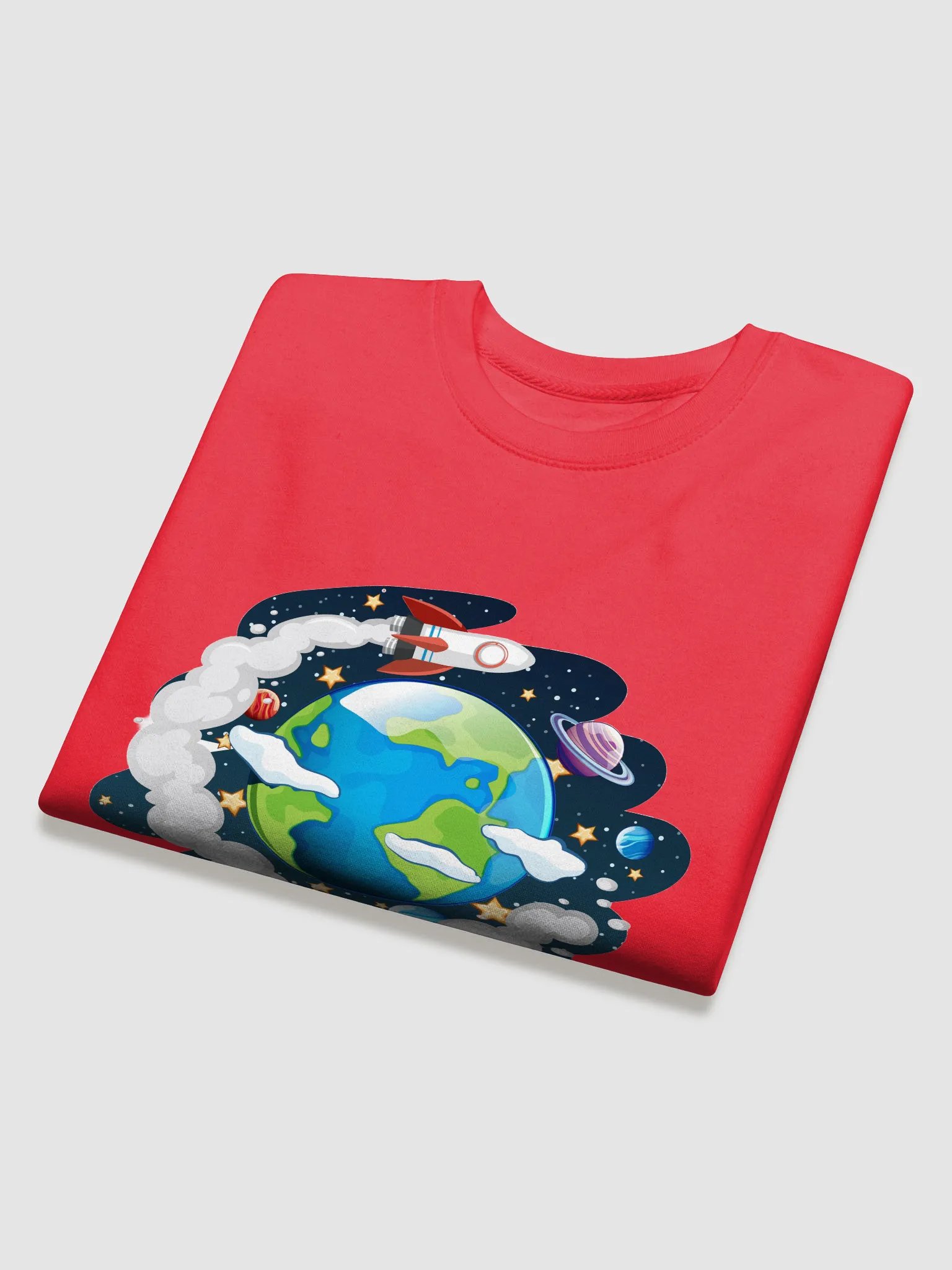 Galactic Adventure Unisex Sweatshirt – Explore in Comfort & Style product image (4)