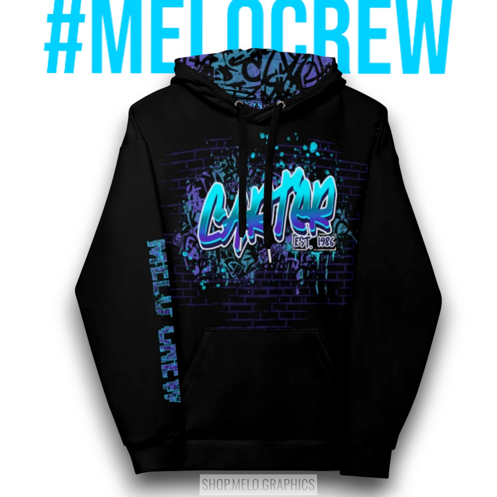 MELO CREW x Carball Carter - Ultimate Hoodie | #MadeByMELO product image (1)