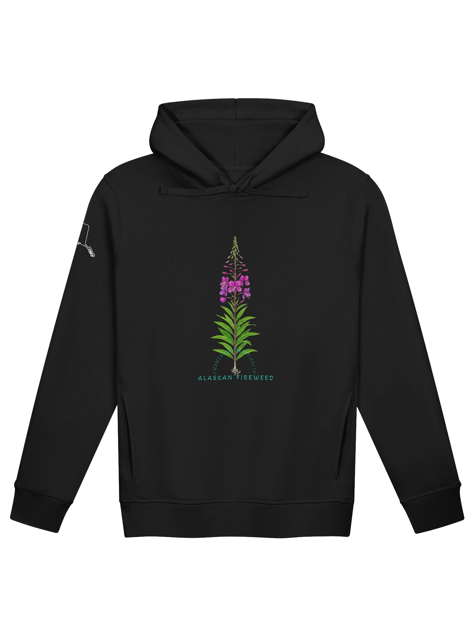 DELUXE "ALASKAN FIREWEED" SIDE POCKET HOODY product image (1)