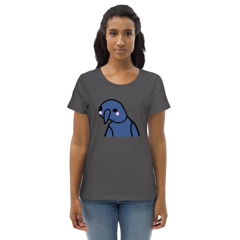 BlushSki Printed Fitted Womens Tee product image (1)