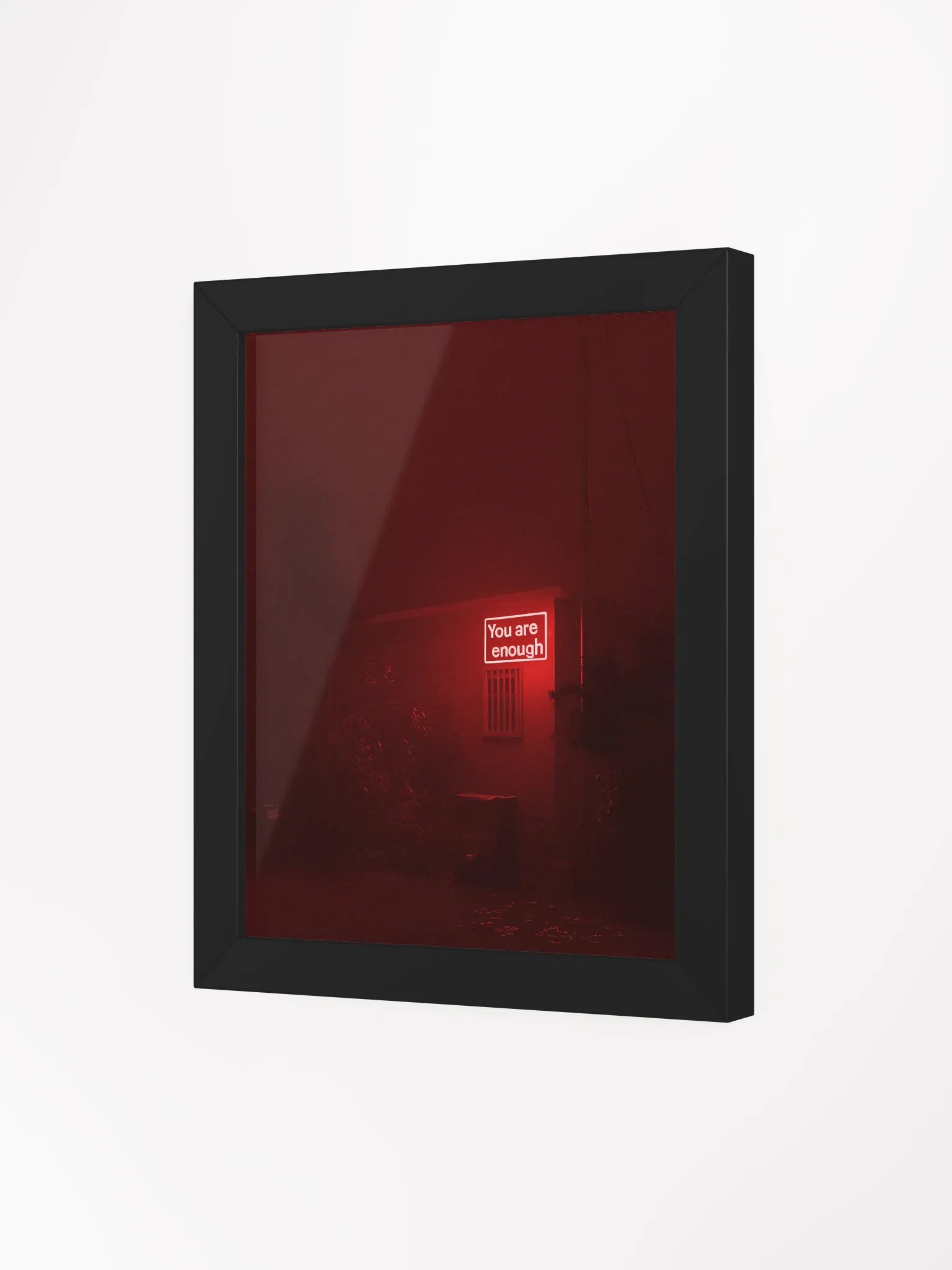 "You are enough" Framed Poster product image (3)
