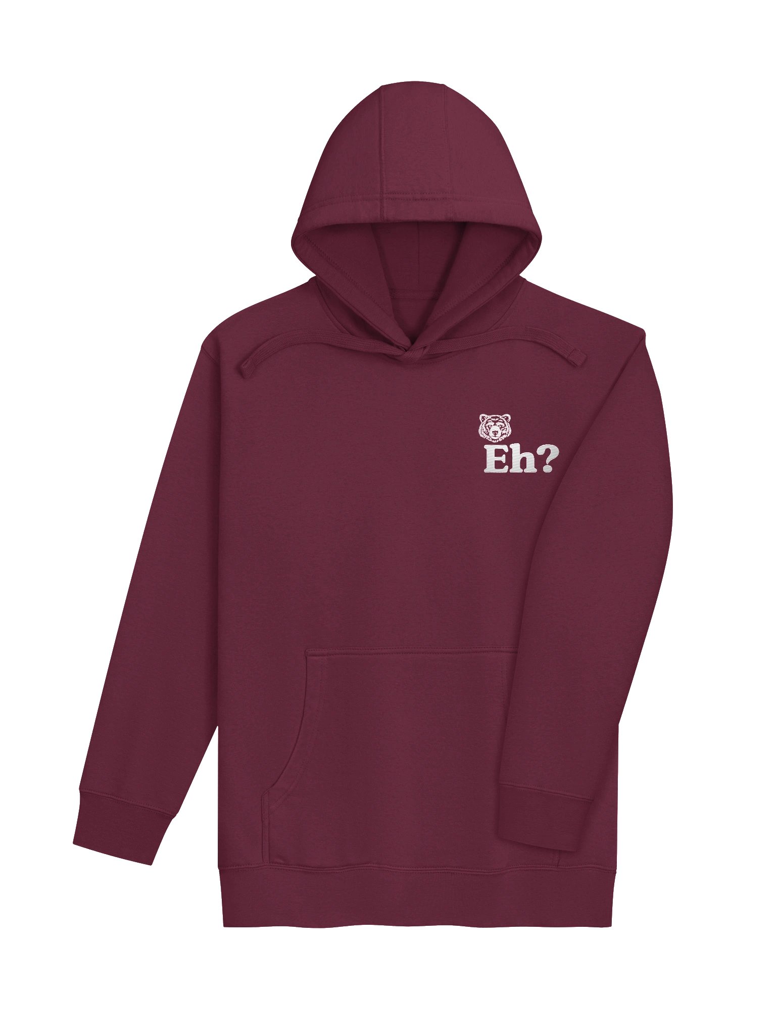 Eh? Bear Embroidered Hoodie product image (16)