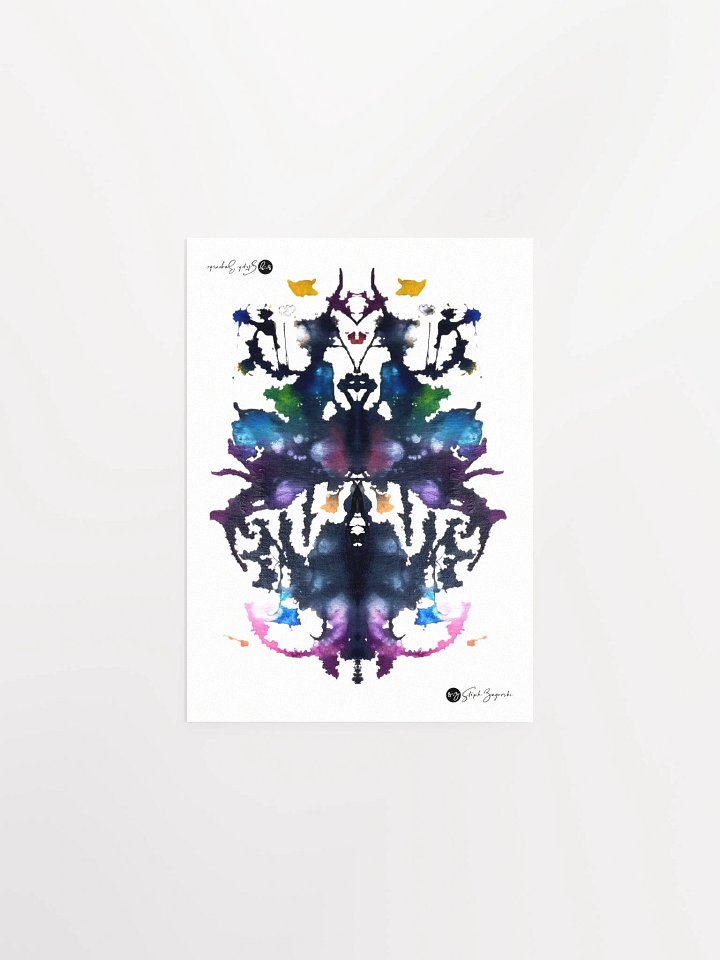 WANDER WONDERLAND | Acid 4 Squares | Inkblot Print product image (1)