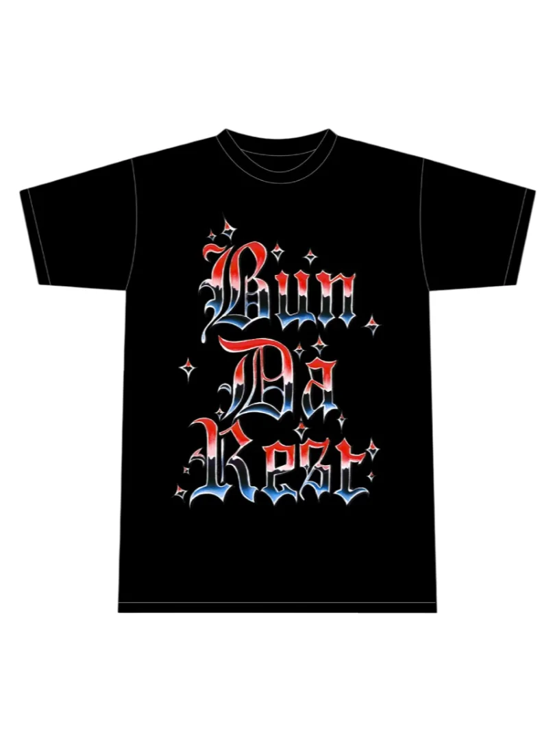 Corteiz Bun Da Rest Royale T-Shirt – Black product image (1)