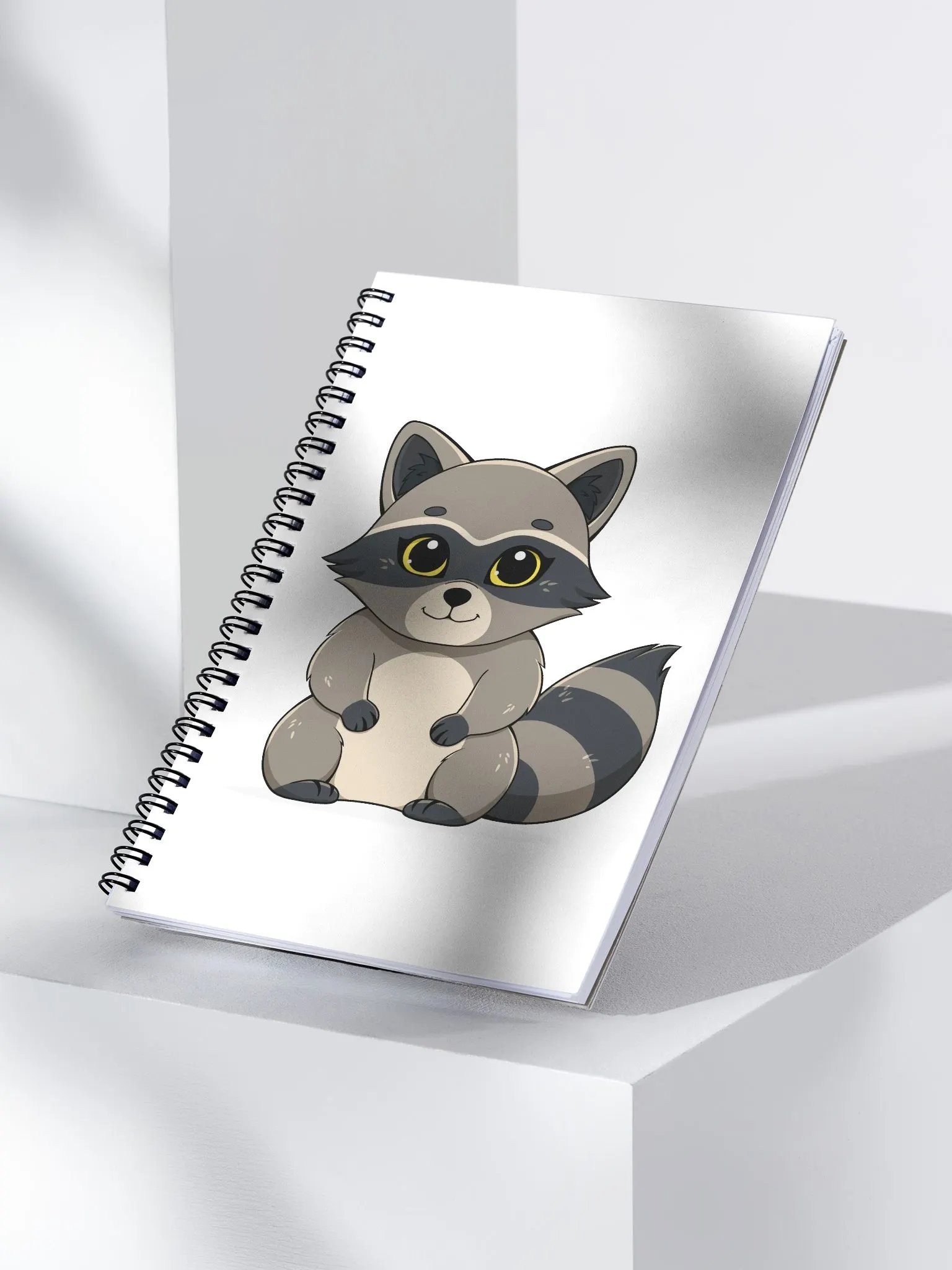 Cute chibi dumpster kitten sketchbook product image (3)