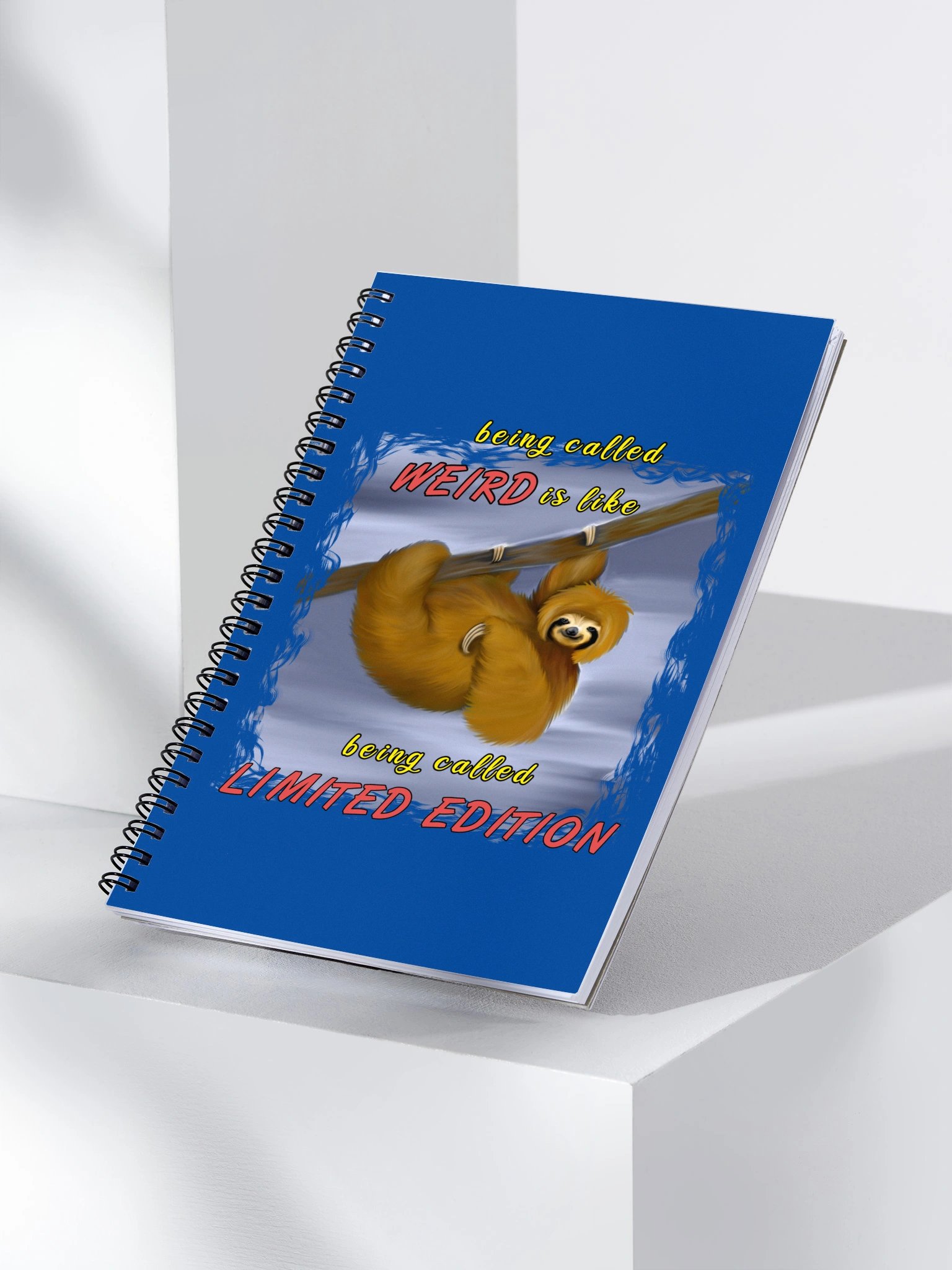Sloth "LIMITED EDITION" Spiral Notebook product image (3)