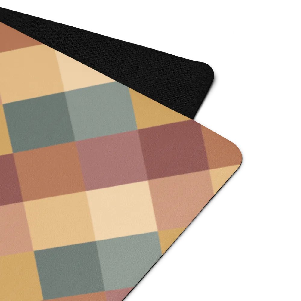Abstract pastel geometric Yoga Mat product image (4)