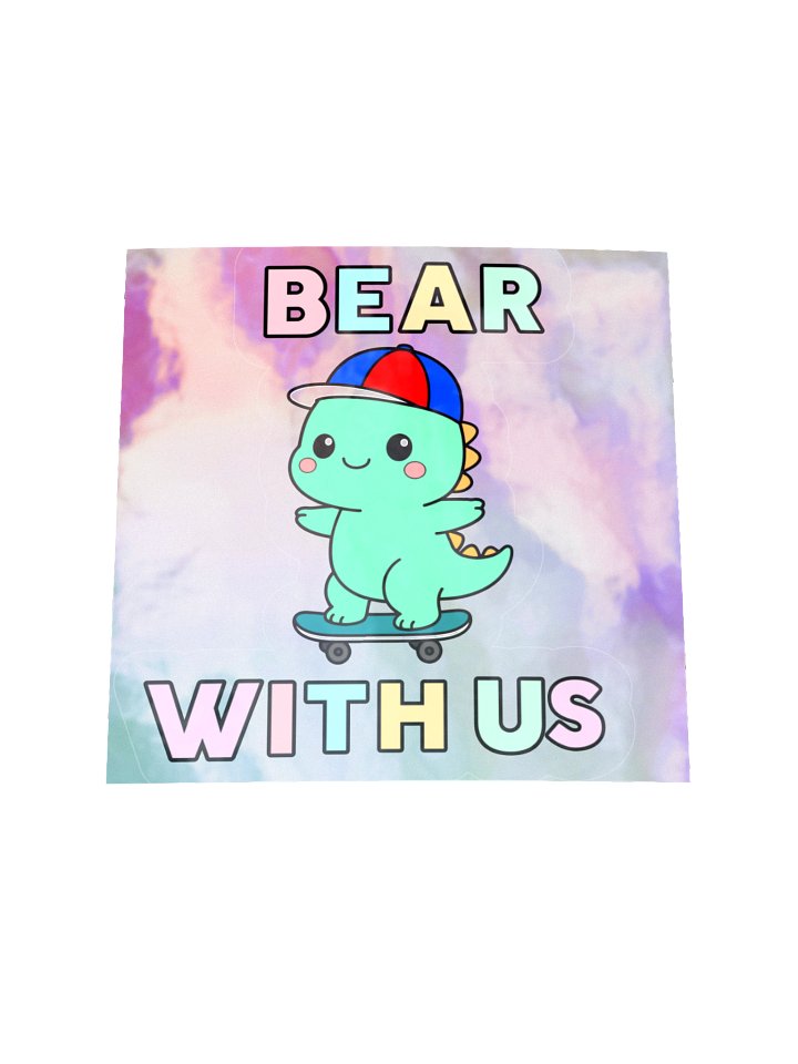 Dino Logo Sticker (Holo) product image (2)