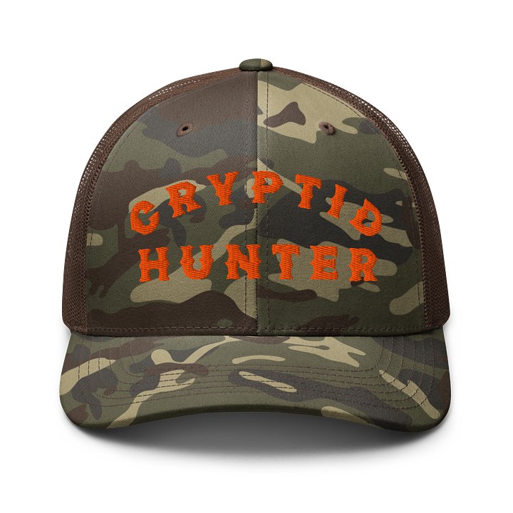 Cryptid Hunter - Camo Hat product image (7)