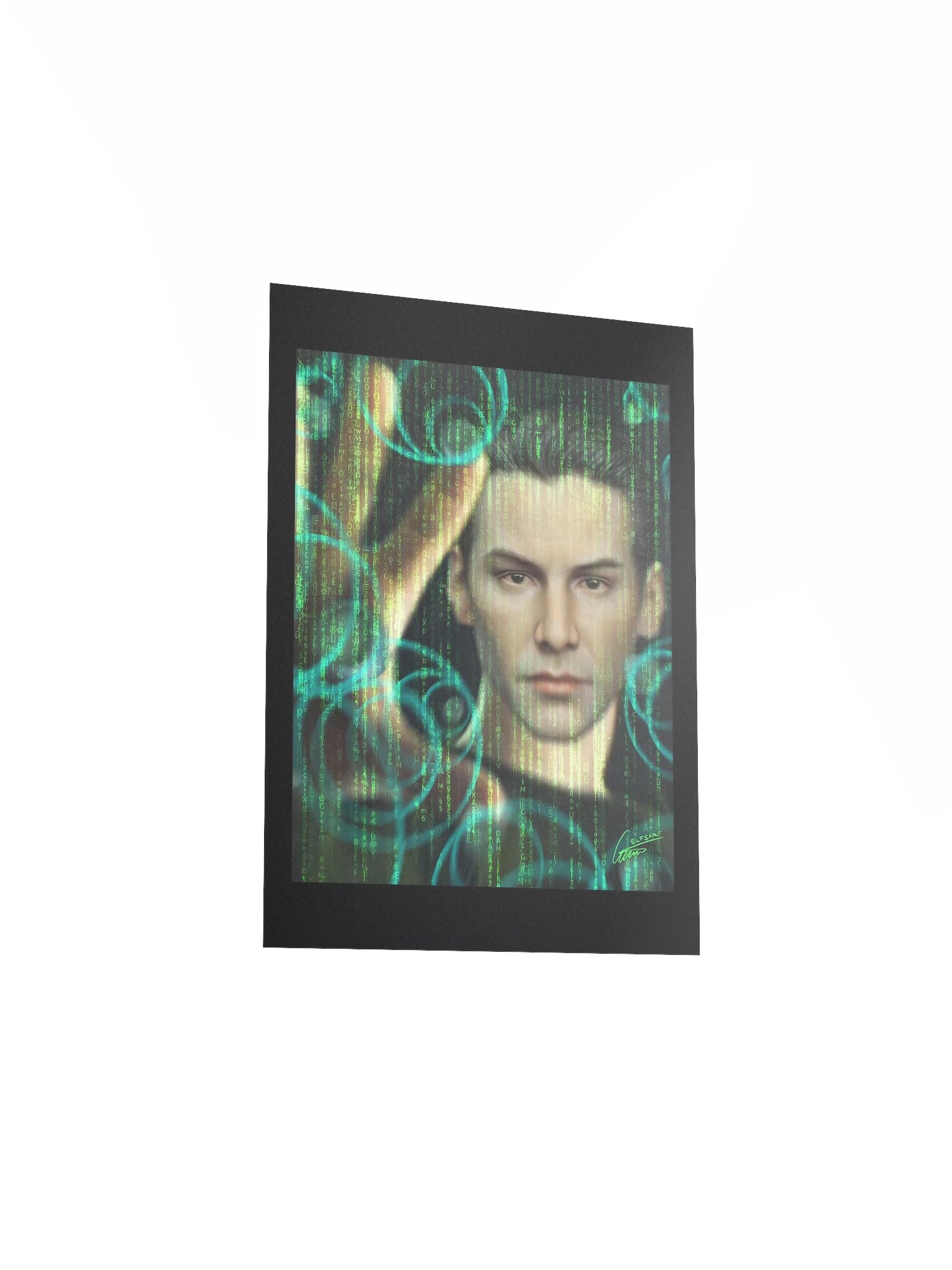 Neo The One Matrix Matte Print product image (3)