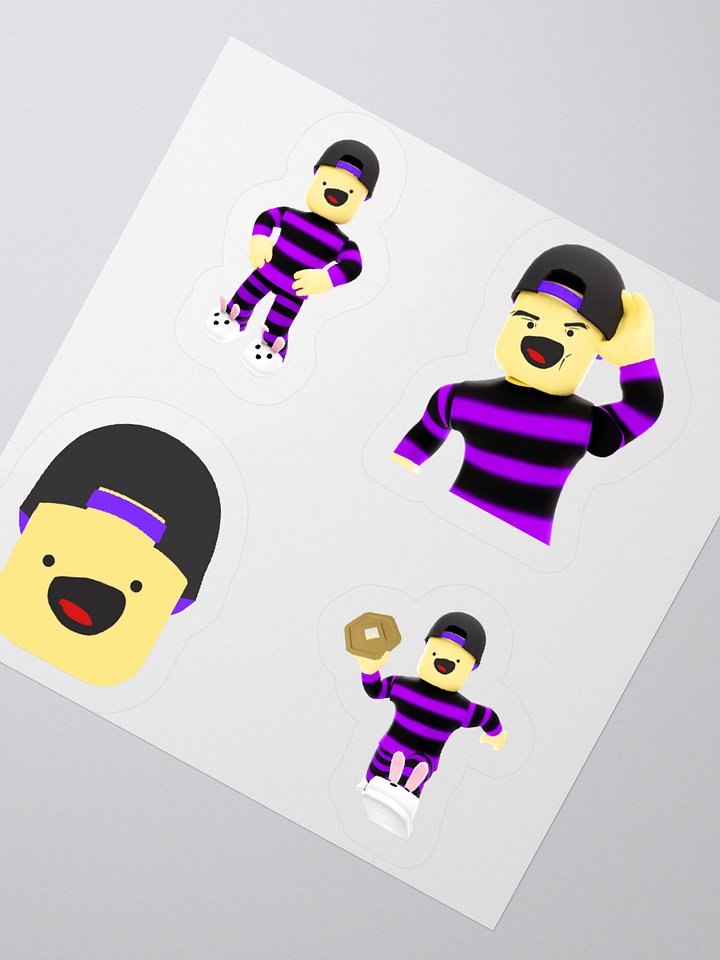 KuttyPlayz Sticker Sheet product image (6)